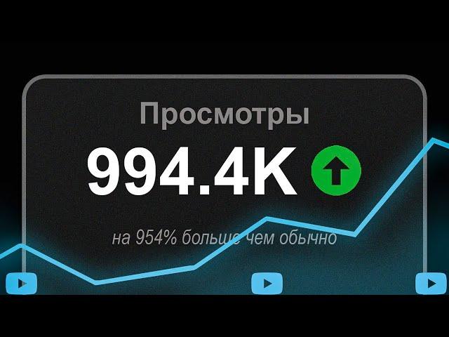 Как 100% Попасть в РЕКОМЕНДАЦИИ YouTube?