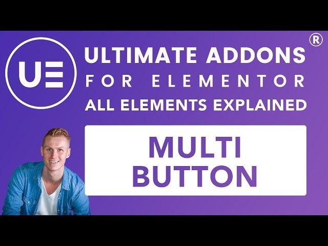 Ultimate Addons Elementor | Multi Button Tutorial