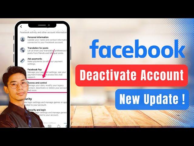 How to Deactivate Facebook Account - New Update