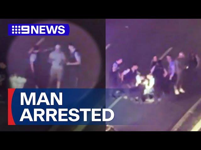 Man behind bars after dramatic arrest in Sydney | 9 News Australia