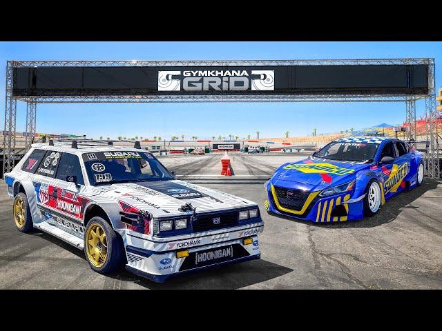 Travis Pastrana’s 862hp Family Huckster vs Chris Forsberg’s 1300hp Altimaniac /Gymkhana Grid Pursuit