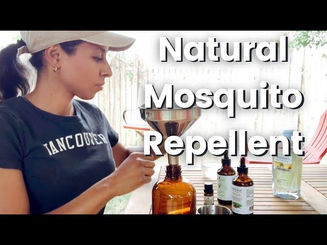 Homemade DIY Bug Spray Mosquito Repellent with Clove, Eucalyptus and Lemongrass Essential Oils