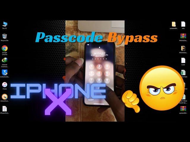 iPhone X Passcode Bypass | On Latest ios 16.7.10 By #rulesbreaker | 2024