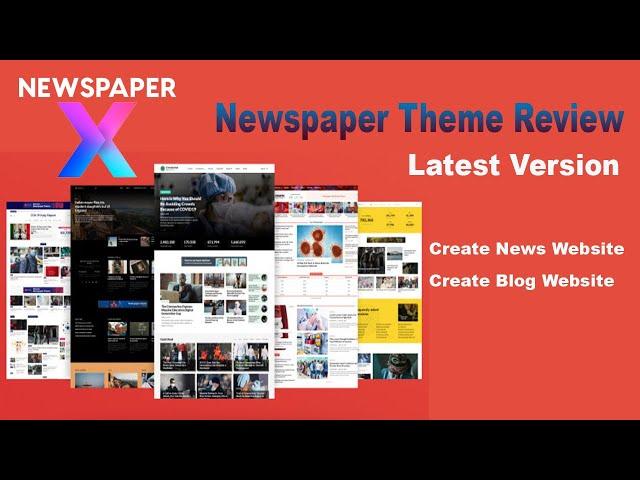 Best Newspaper WordPress Theme Review | Newspaper X WP Theme By tagDiv