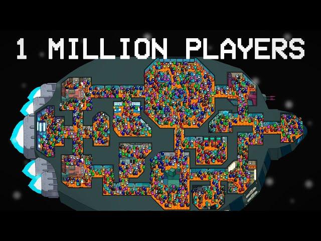 AMONG US with 1 MILLION PLAYERS, but FLOOR is LAVA