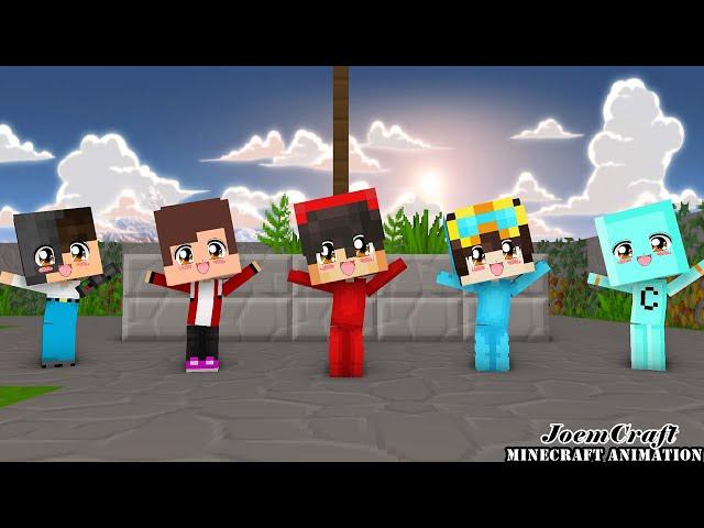 CASH, NICO, MAIZEN, CRAFTEE AND BIONIC | CHICKEN WINBGS MEME | HERO TONIGHT - Minecraft Animation