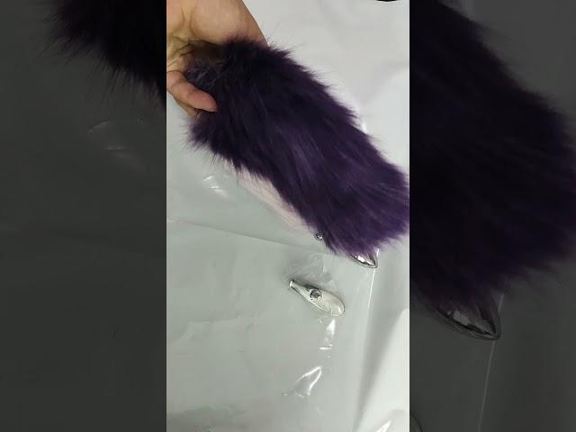 SMTASTE purple tail butt plug anal plug