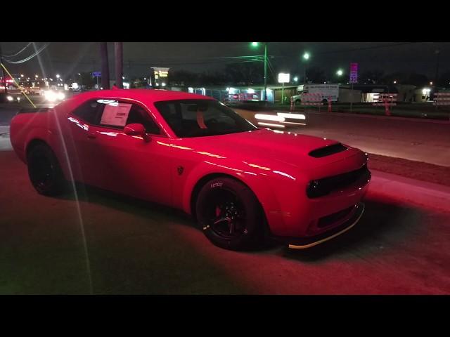 Why I Like Driving My Dodge Demon at Night