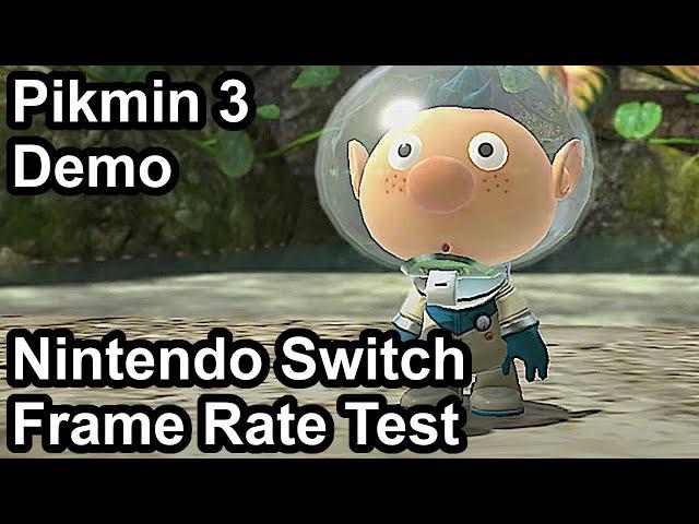 Pikmin 3 Deluxe Switch Frame Rate Test (Demo)