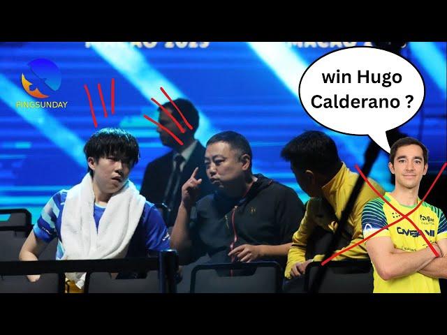 Chinese Coach Reveals Secret Plan to Stop Hugo Calderano in WTTC Final 2025! #ittfworlds2025