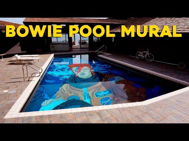 Ten Hundred - Bowie Pool Mural