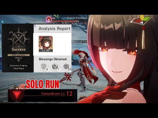 Lingsha SOLO RUN Conundrum Lv. 12 | SU Gold and Gears