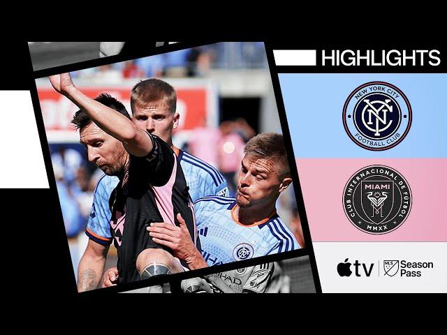 New York City FC vs. Inter Miami CF | Messi Yankee Stadium! | Full Match Highlights