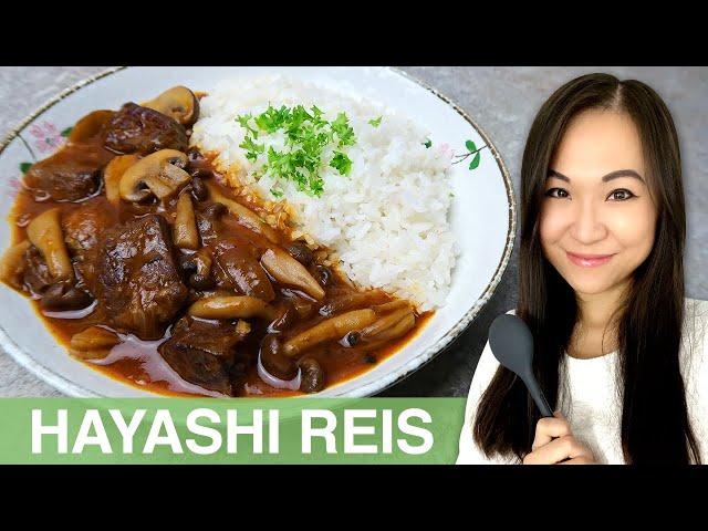 REZEPT: Hayashi Reis | Rindfleisch Eintopf | Japanisches Gulasch mit Wagyu Beef