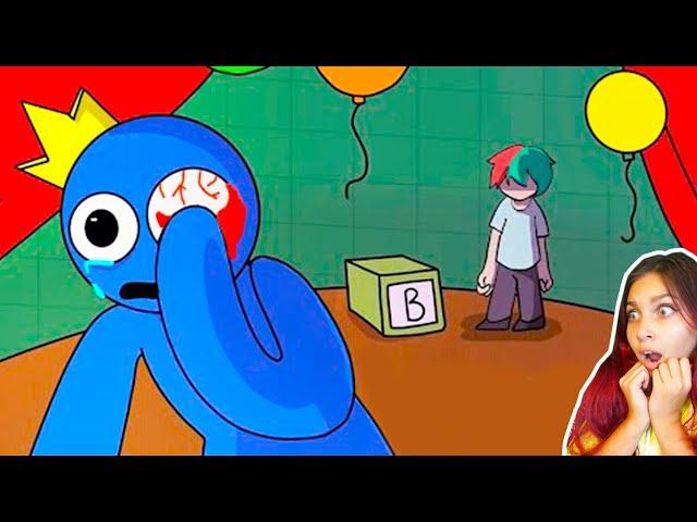 ПЕРВЫЙ ДРУГ СИНЕГО  РАДУЖНЫЕ ДРУЗЬЯ! Rainbow Friends, Поппи Плейтайм, Poppy Playtime 2 Валеришка