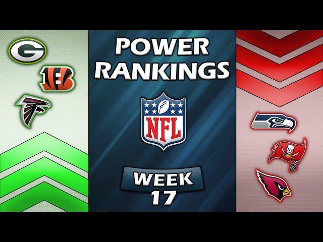 Week 17 NFL Power Rankings! The End is Near