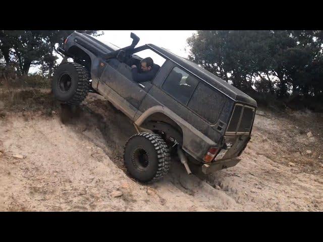 Nissan Patrol GR Y60 35” - Rd28 TGV testing - Extreme 4x4 offroad