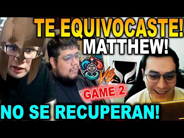 MATTHEW ARRUINO SU JUEGO! BENJAZ JERICHO SORPRENDIDOS DE LA DECISION DEL GOTTO QUE ACABO EL JUEGO!