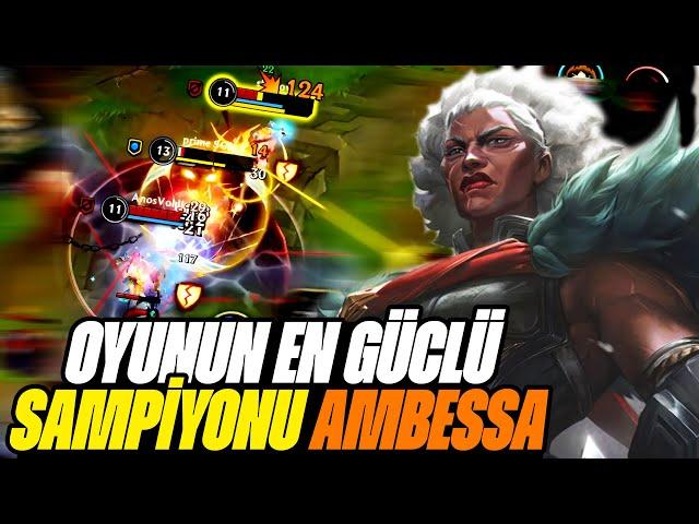 Yeni Hero Ambessa ile Oynadım! Wild Rift'in En Güçlü Karakteri mi?