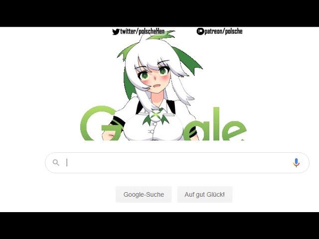 How to get an anime girl google browser