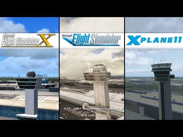 Airport Scenery: FS2020 vs FSX vs X-Plane 11