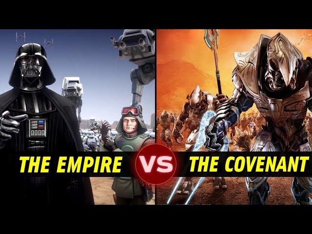 The Covenant vs the Galactic Empire in TOTAL WAR, Who Would Win? | Halo vs Star Wars Galactic Versus