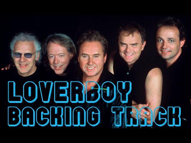 Loverboy Backing Track | LOVIN EVERY MINUTE OF IT | Key E