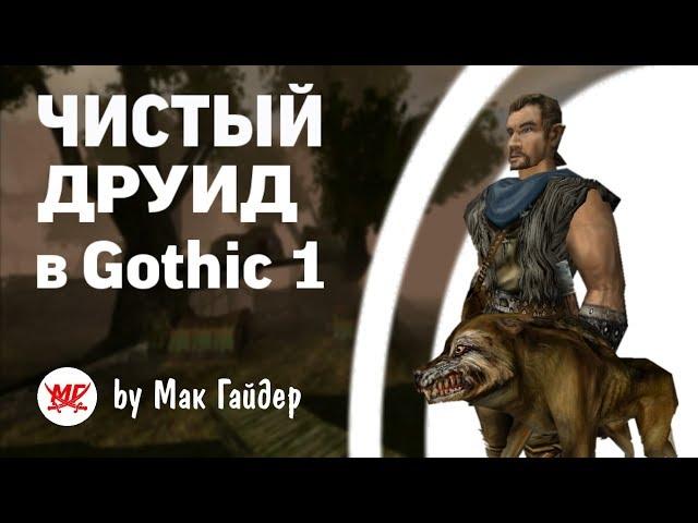 МОЖНО ЛИ отыграть ДРУИДА в Gothic 1