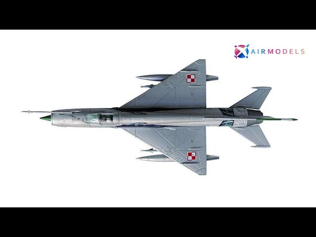 Mikoyan MiG-21MF Fishbed (Polish) - Diecast Aircraft Model