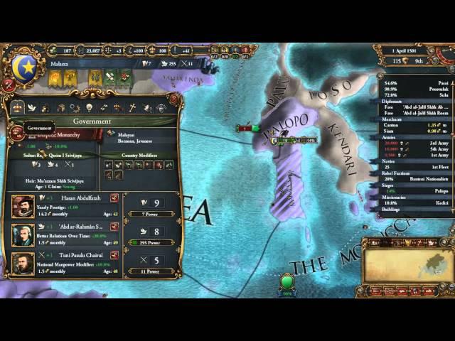 INDONESIA IS MINE!!!! -- Eu4 Gameplay -- Malacca Campaign Episode 7