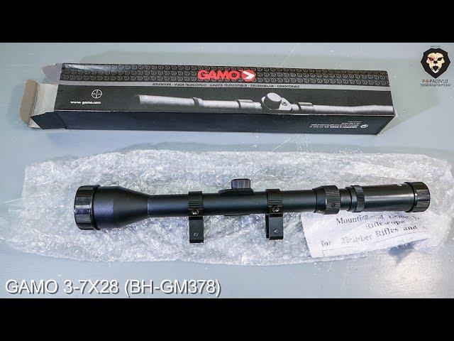 Оптический прицел Gamo 3-7x28 (BH-GM378) видео обзор