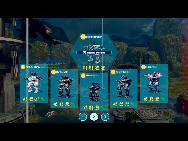 War Robots: Reflector Army | Hawk, Harpy, Siren & Raptor Gameplay