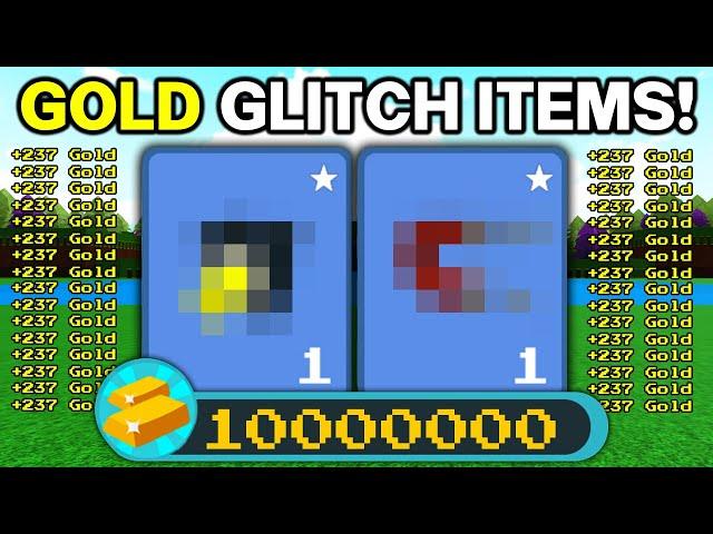 BEST GOLD GLITCH ITEMS!! | Build a boat for Treasure ROBLOX