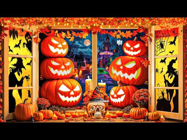 Best Relaxing Halloween Instrumental Music 2024  Spooky Halloween Music  Cozy Halloween Ambience