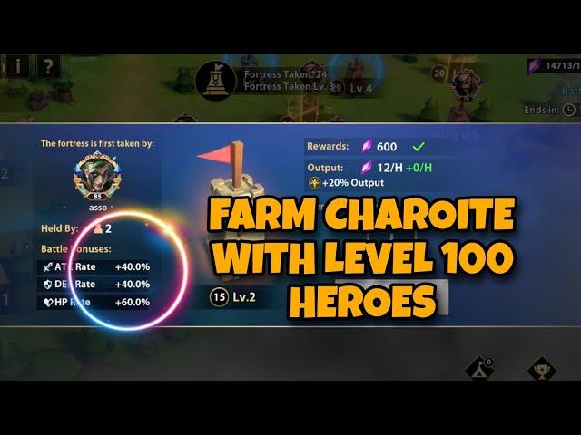 TIPS FOR FARMING CHAROITES IN BROKEN LAND | INFINITE MAGIC RAID