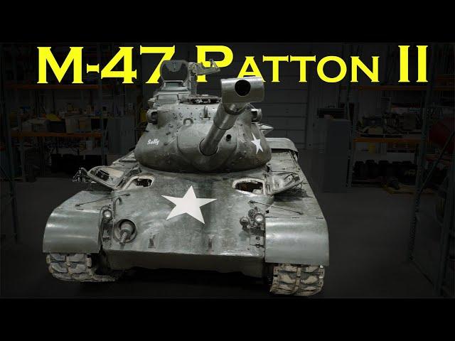 M47 Patton II: Ready for a war that never happened.