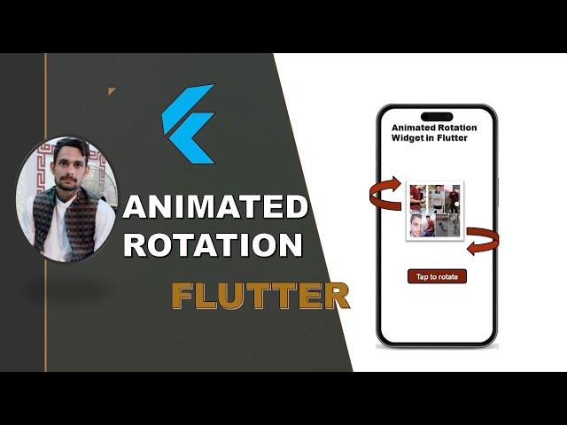 AnimatedRotation Widget in Flutter