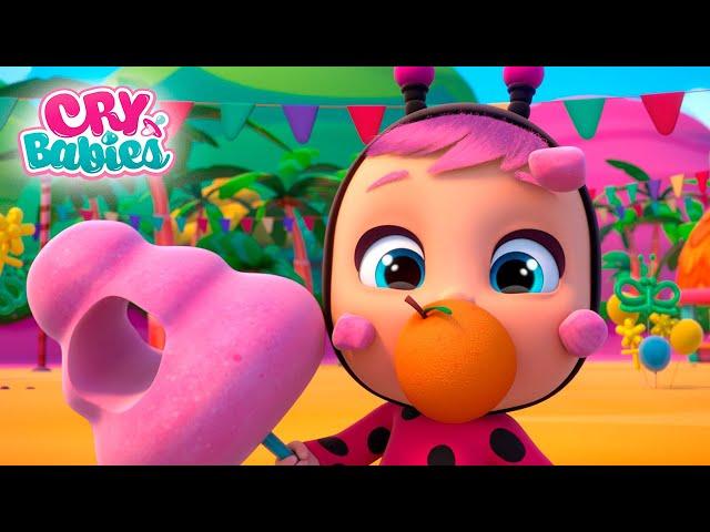 Playing on the Tropical Beach  CRY BABIES Magic Tears  | Full Episodes | Kitoons Cartoons for Kids