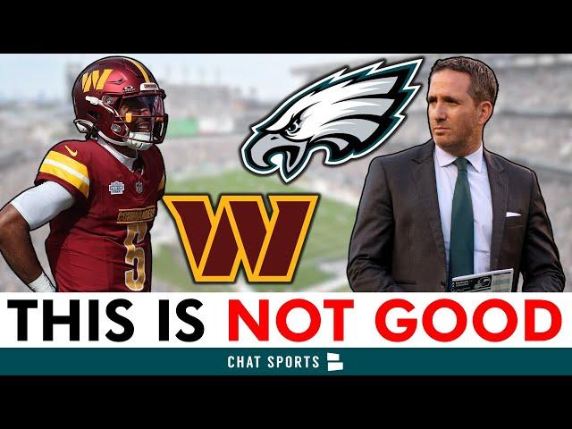 Philadelphia Eagles Have Received Some BAD NEWS… Jayden Daniels & The Commanders Are A THREAT