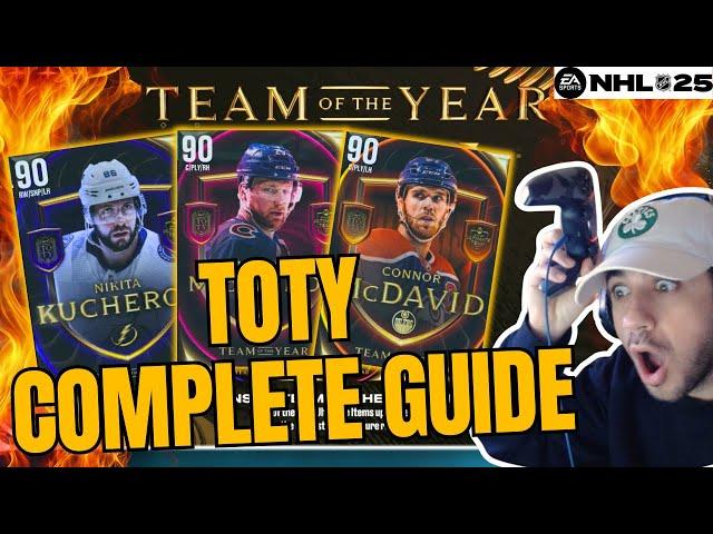 TEAM OF THE YEAR COMPLETE GUIDE! NHL 25 HUT