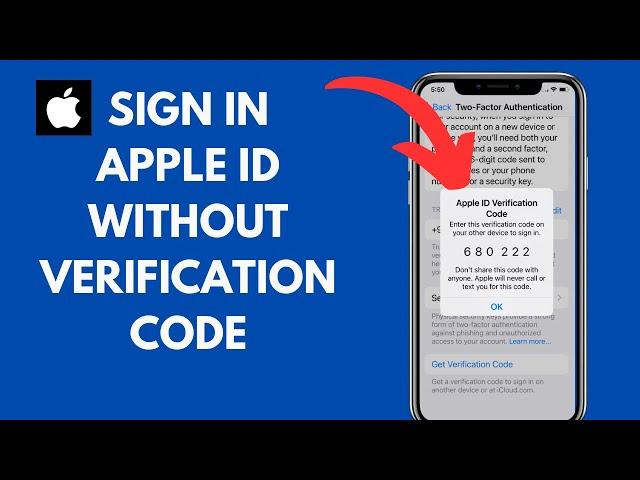 iOS 18 || How To Sign in Apple ID Without Verification Code