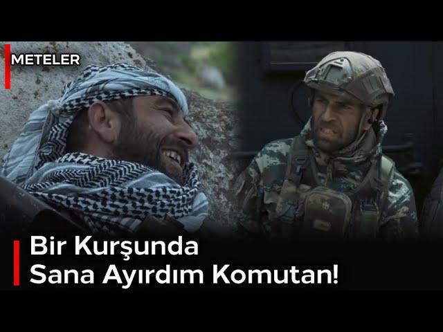 Meteler Türk Filmi | Bir Kurşunda Sana Ayırdım Komutan!