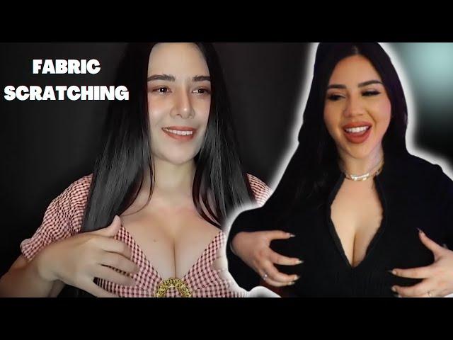 ASMR FABRIC SCRATCHING REACTION - ASMR WAN DOES IT AGGRESSIVE!