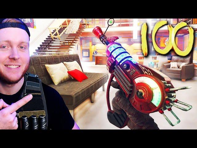 HIGH ROUND BO3 CUSTOM ZOMBIES in my DREAM HOUSE!