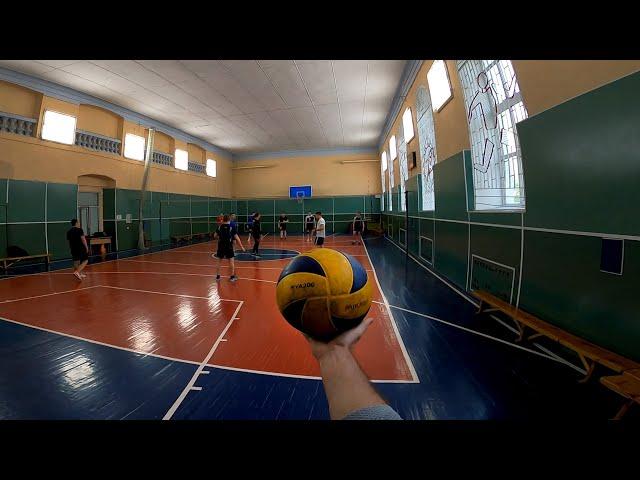 VOLLEYBALL FIRST PERSON | Most emotional game | 121 episode