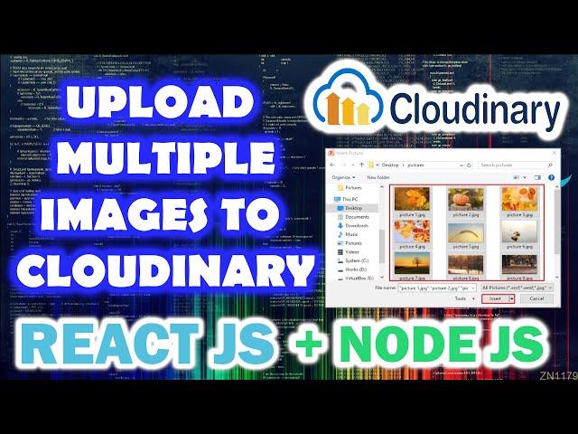 Upload MULTIPLE IMAGES to Cloudinary