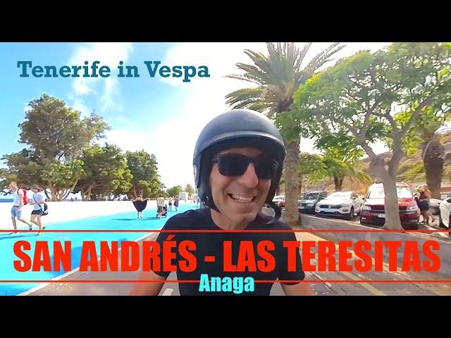 San Andrés + Playa Las Teresitas  Tenerife in Vespa 