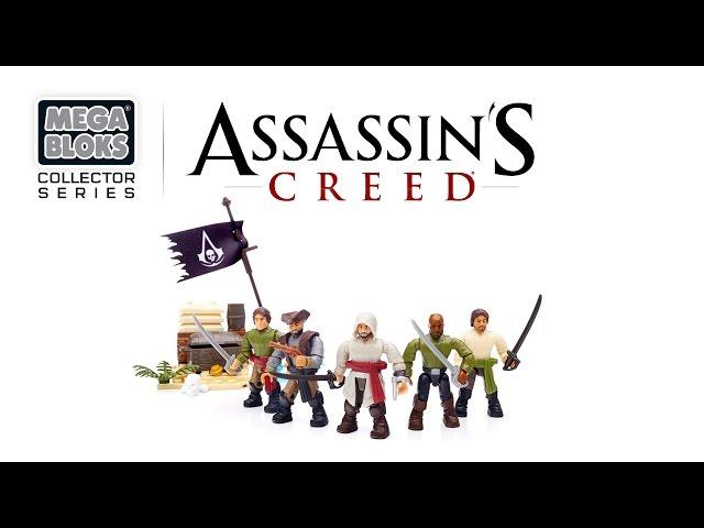 Mega bloks. Assassins creed: пиратская команда