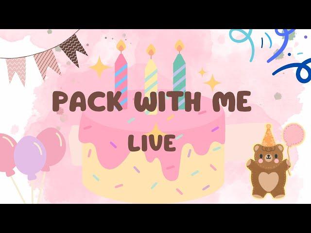 ️ Pack With Me |  15 Nov