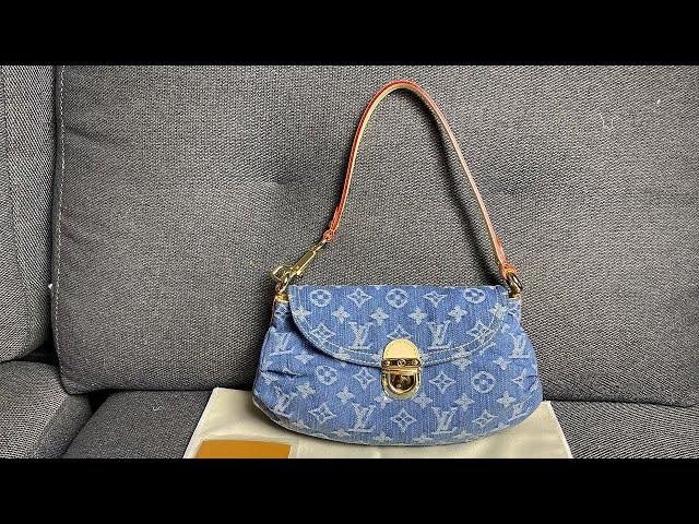 Louis Vuitton Monogram Denim Mini Pleaty Bag Review